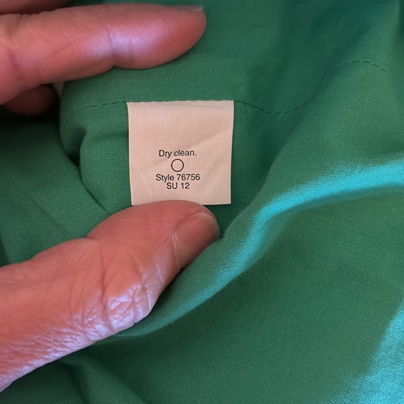 J Crew Green Schoolboy Blazer Size 00 - Picture 3 of 8